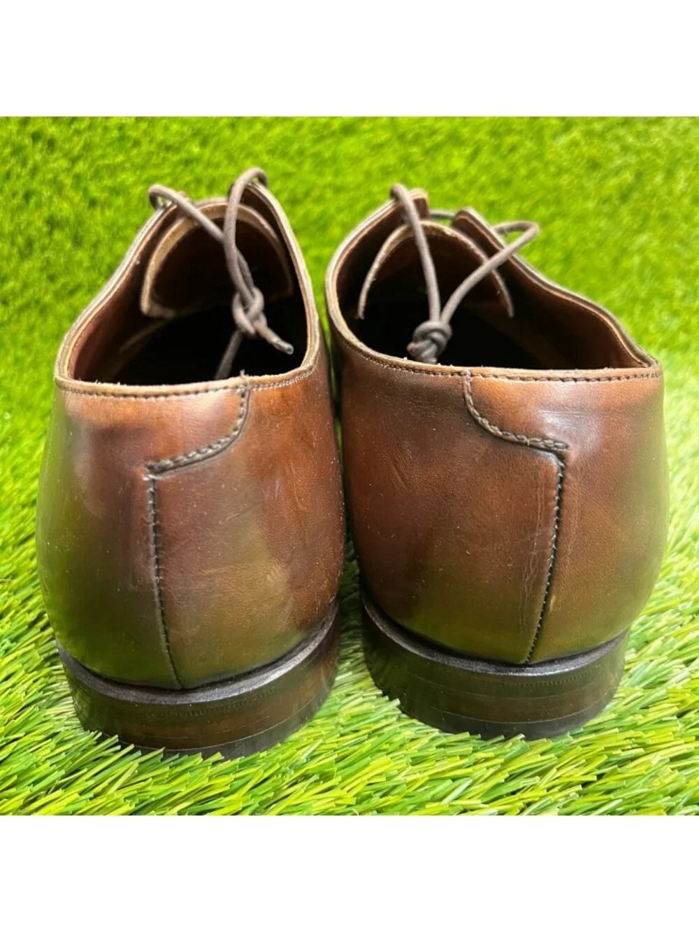 Crockett & Jones Weymouth Mens Size 9.5E Brown Classic Wholecut Oxford Shoes